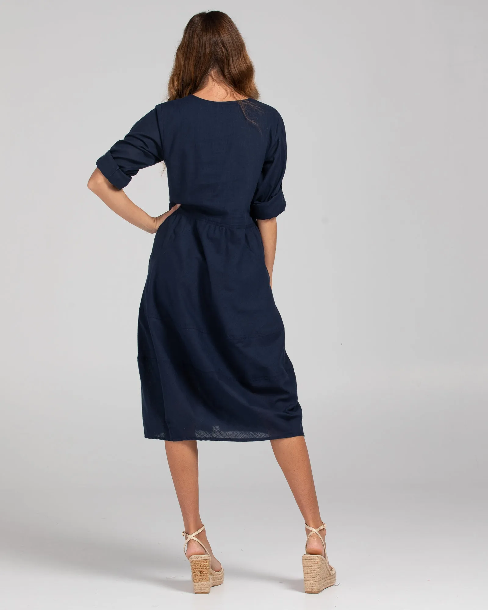 Guru Dress - Navy