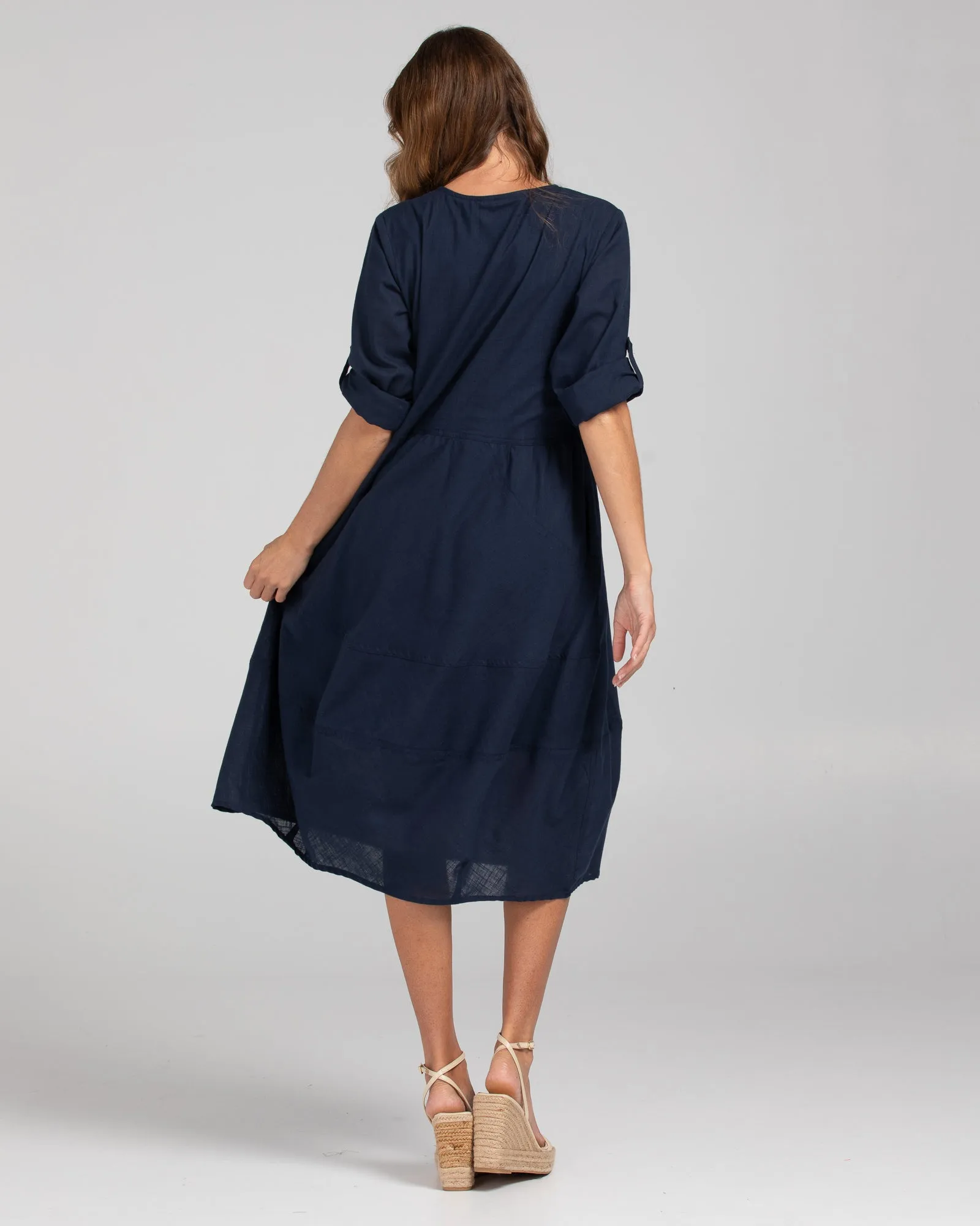 Guru Dress - Navy