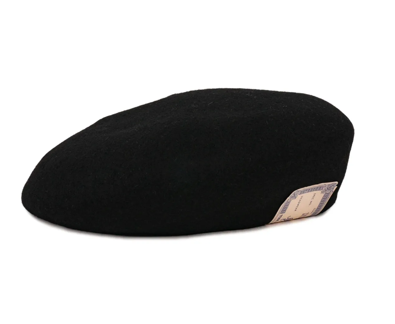 H W DOG & CO Beret - Black