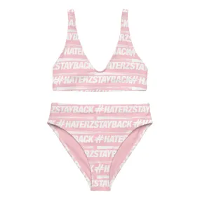 #HATERZSTAYBACK Bikini (Pink / White)