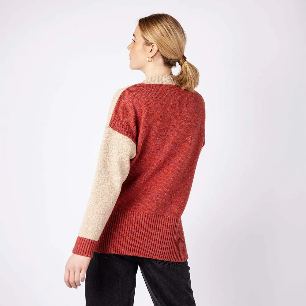 Hawthorn -  Colour Contrast Cardigan