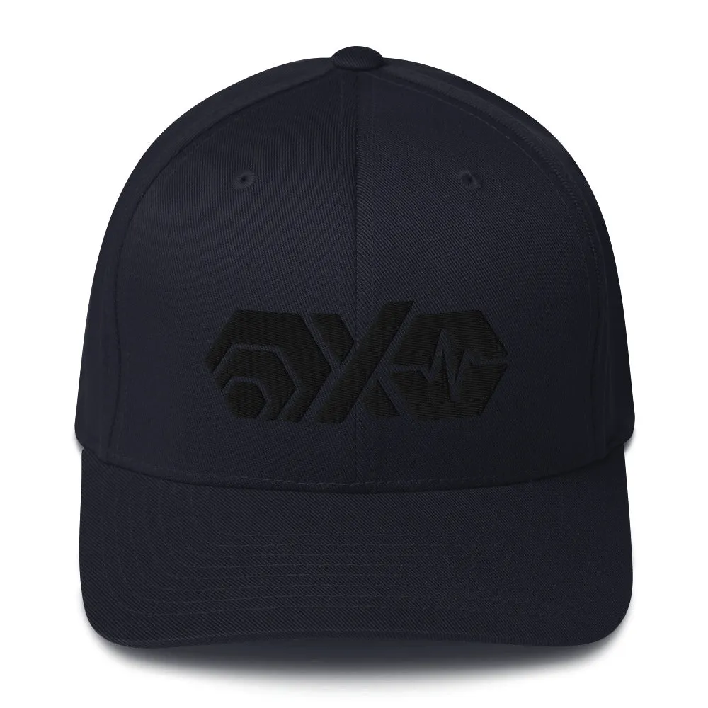 HEX PulseX PulseChain Structured Twill Cap - Flexfit