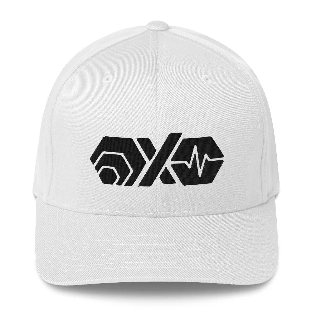 HEX PulseX PulseChain Structured Twill Cap - Flexfit