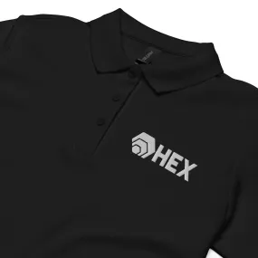 HEX Women’s Pique Polo Shirt (Embroidered)