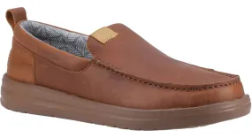 Hey Dude Wally Grip Moc Craft 40173 Mens Leather Casual Shoe