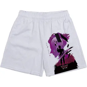 Hisoka Morrow Hunter X Hunter 3D Printed Silhouette Anime Shorts Pants for Fitness Workout Running