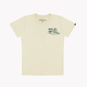 KID LAYBACK TEE - DIRTY WHITE