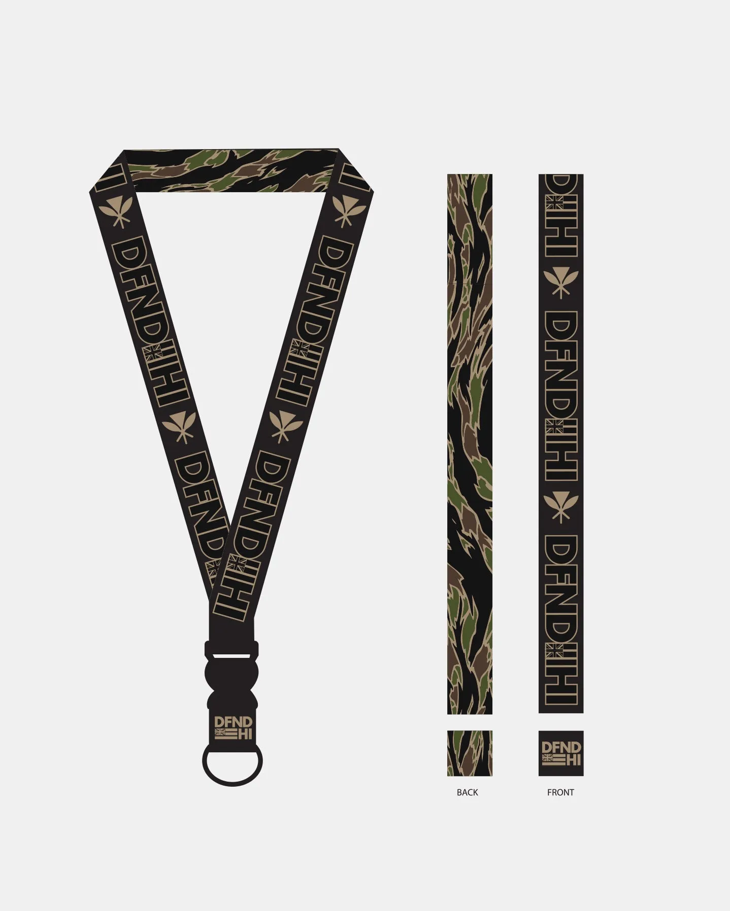 KIKA CAMO Lanyard