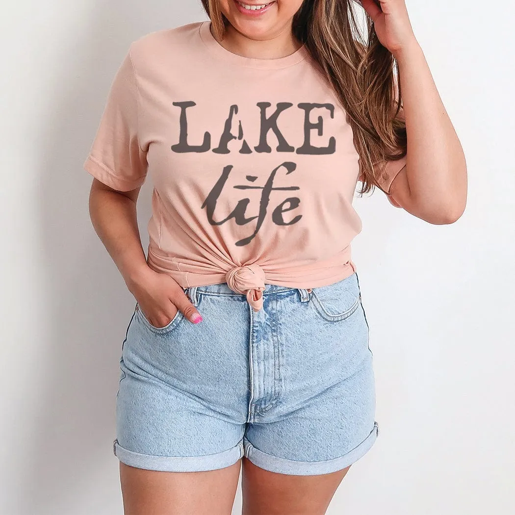 Lake Life Summer Graphic T-Shirt - SU118