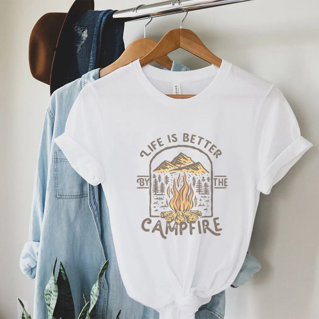 Life Is Better By Campfire Graphic T-Shirt - NA148