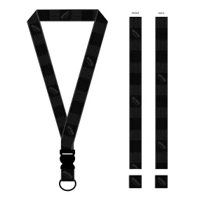 LIMA VICTOR Black Lanyard