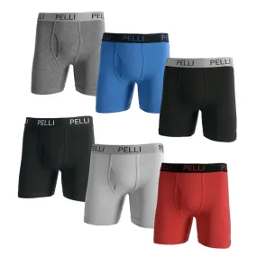 Men's Cotton Stretch Boxer Brief 6-pack