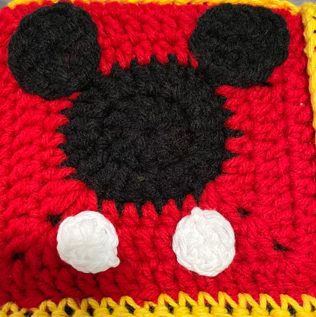 Mickey Mouse Themed Baby Blanket