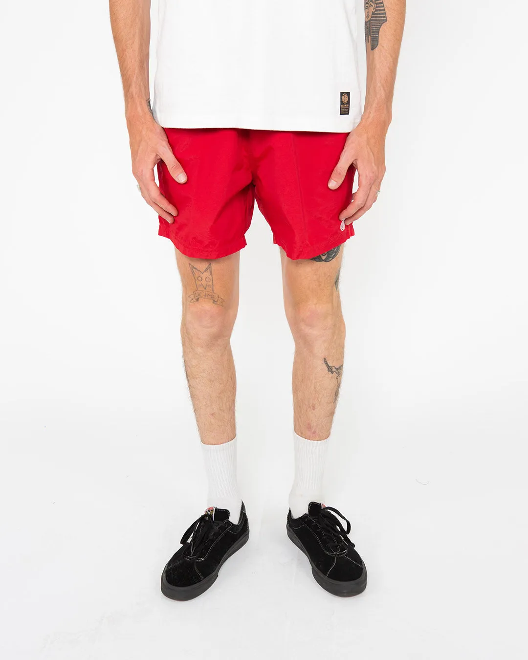 MILITARY SWIMSHORT - ROCCO RED