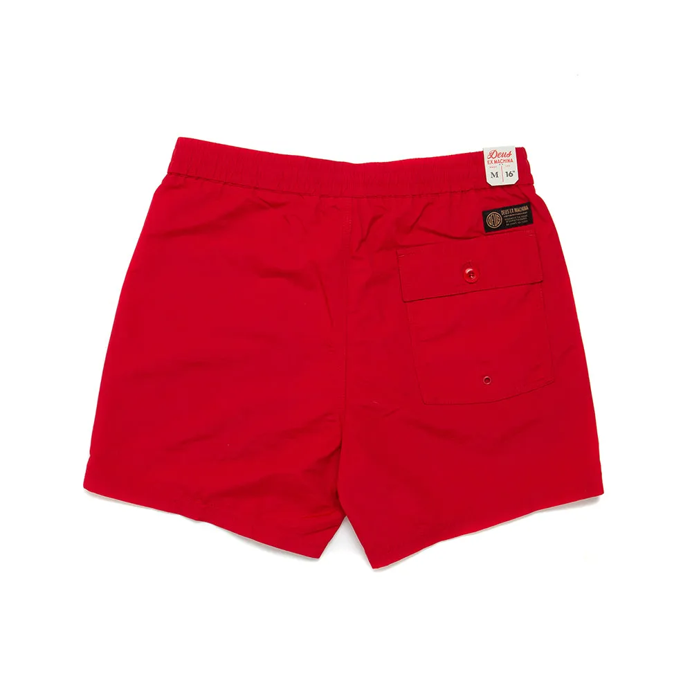 MILITARY SWIMSHORT - ROCCO RED