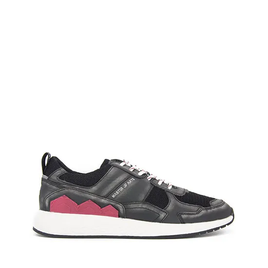 MOA SNEAKERS M833 FUTURA NERO-ROSSO