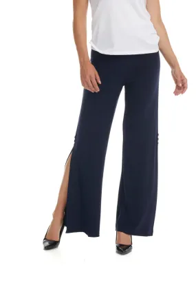 Modes Gitane Navy Slit Pants