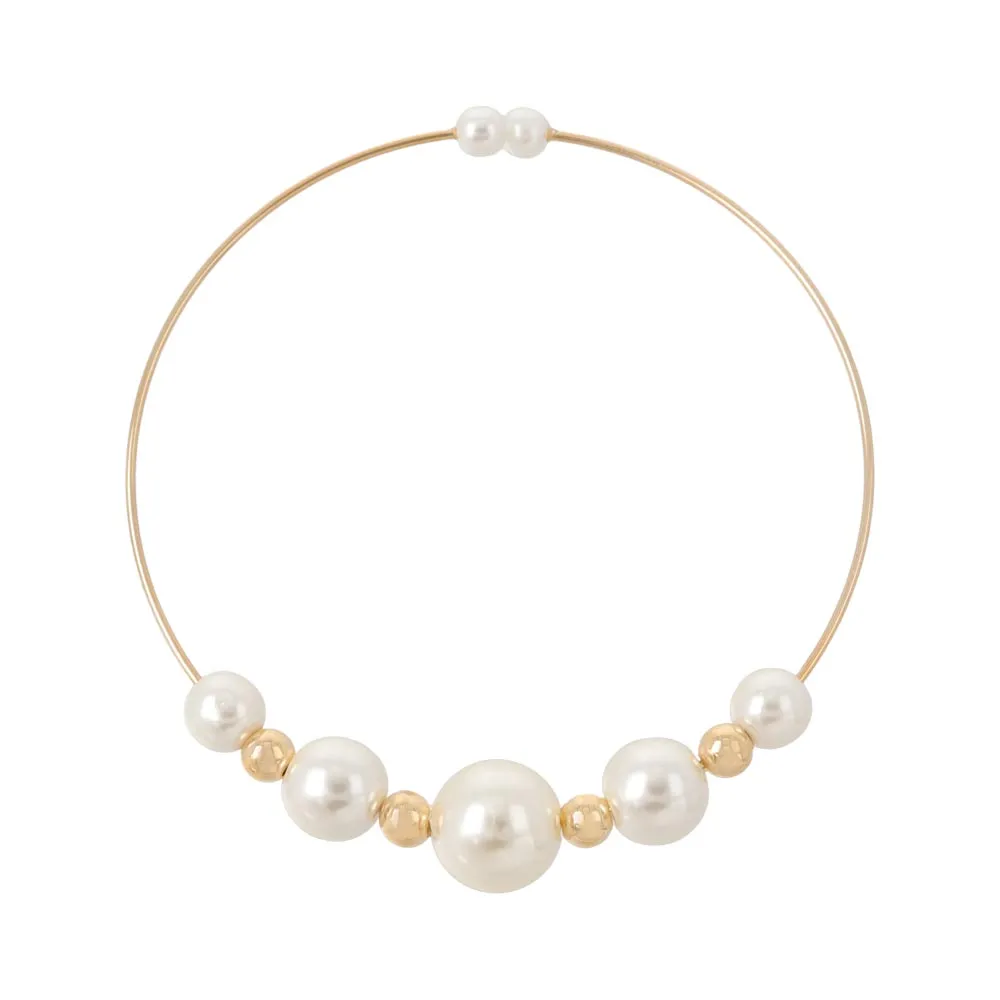 Multiple Pearl Bangle