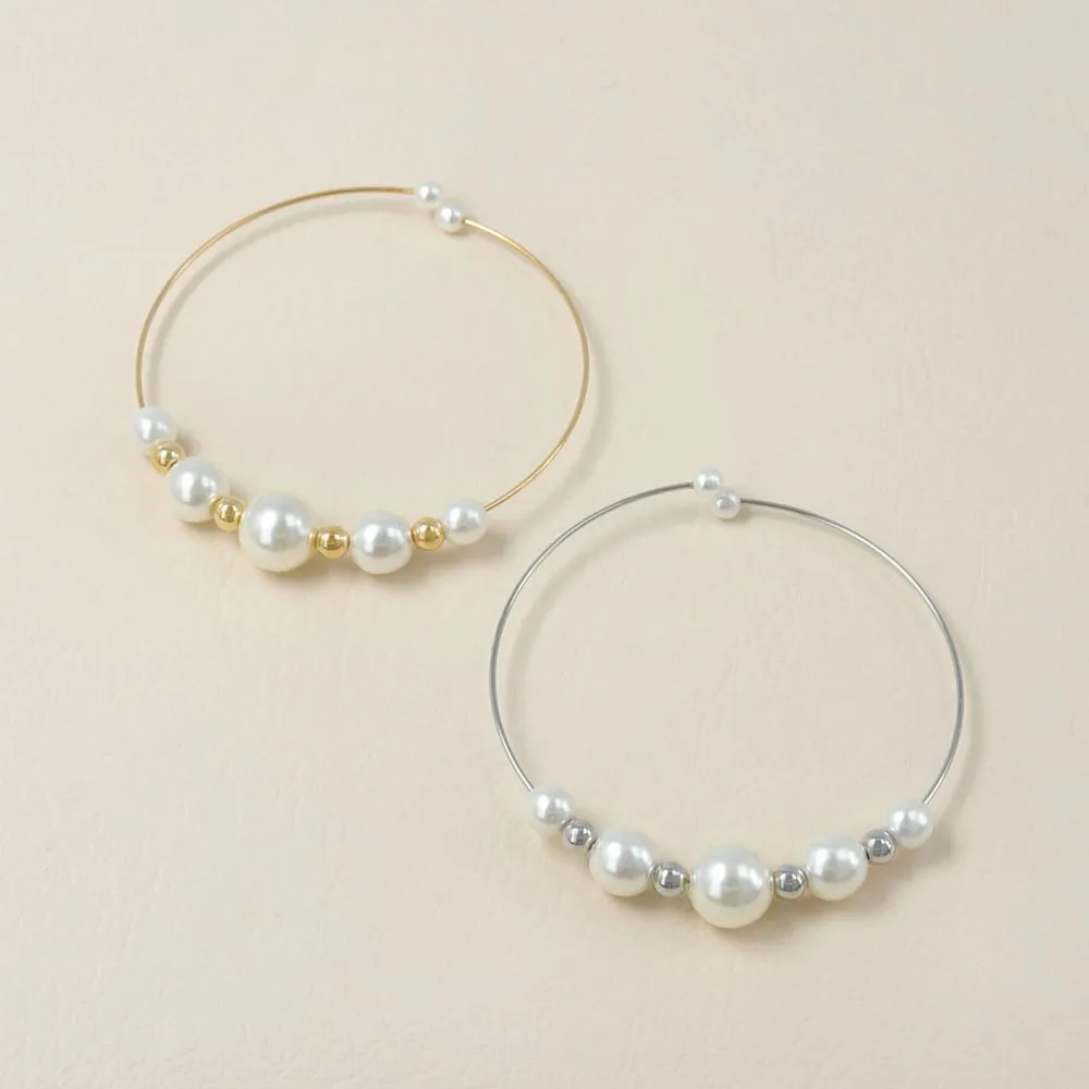 Multiple Pearl Bangle