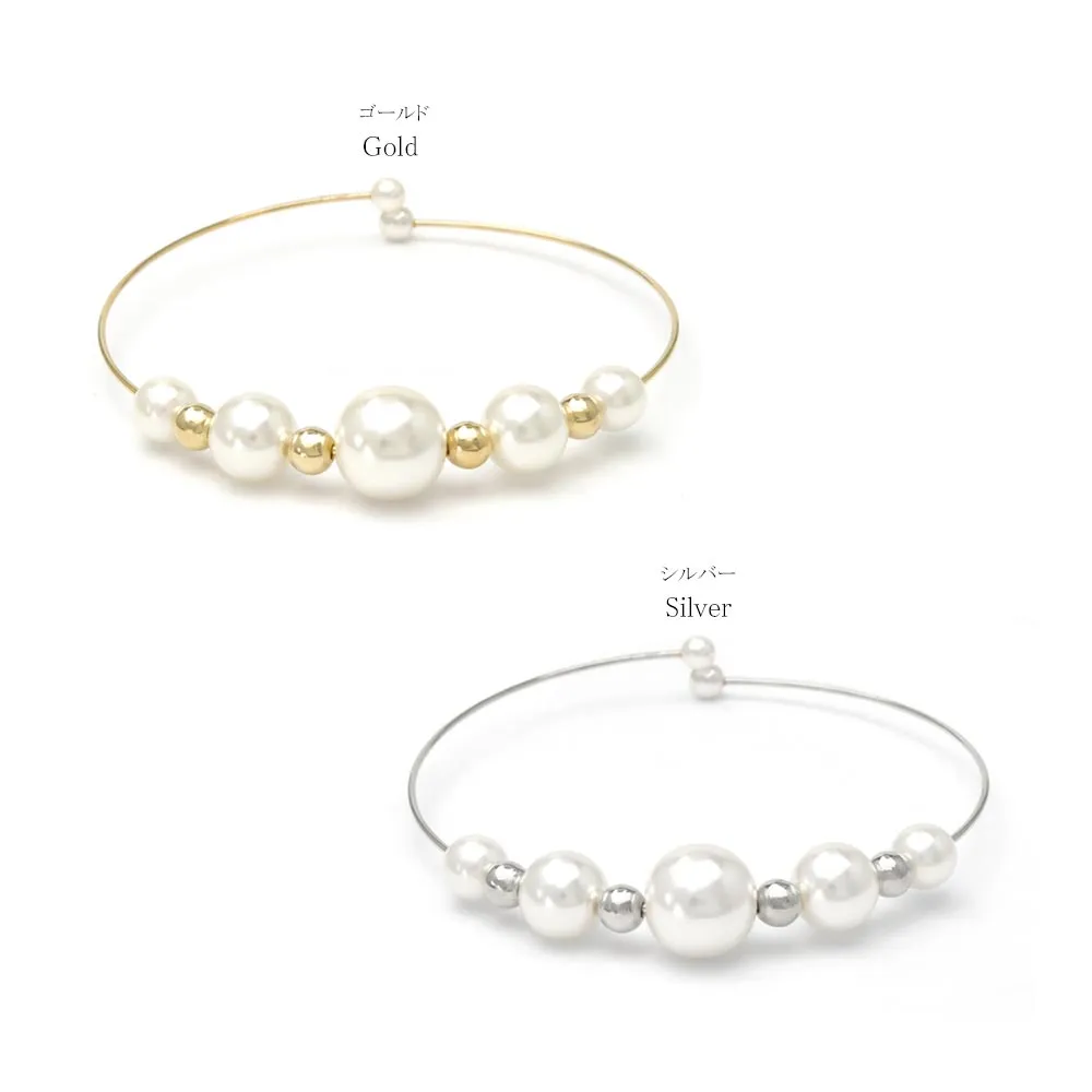 Multiple Pearl Bangle