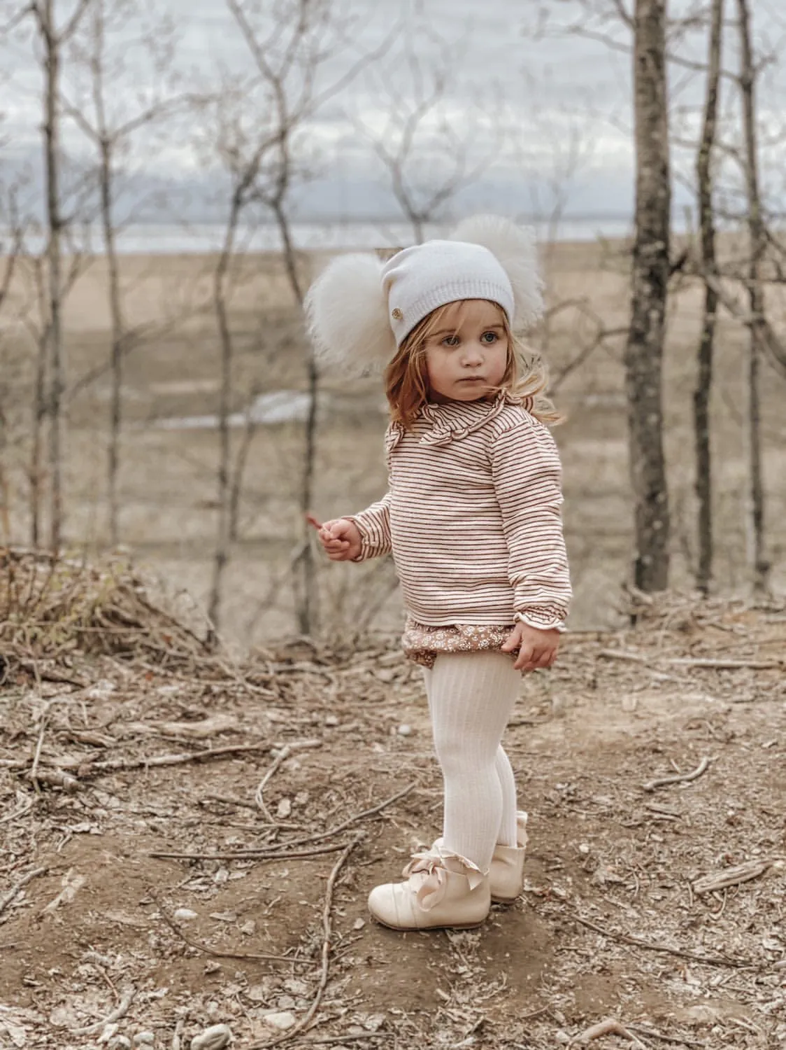 Nikita Double Pom Angora Hat