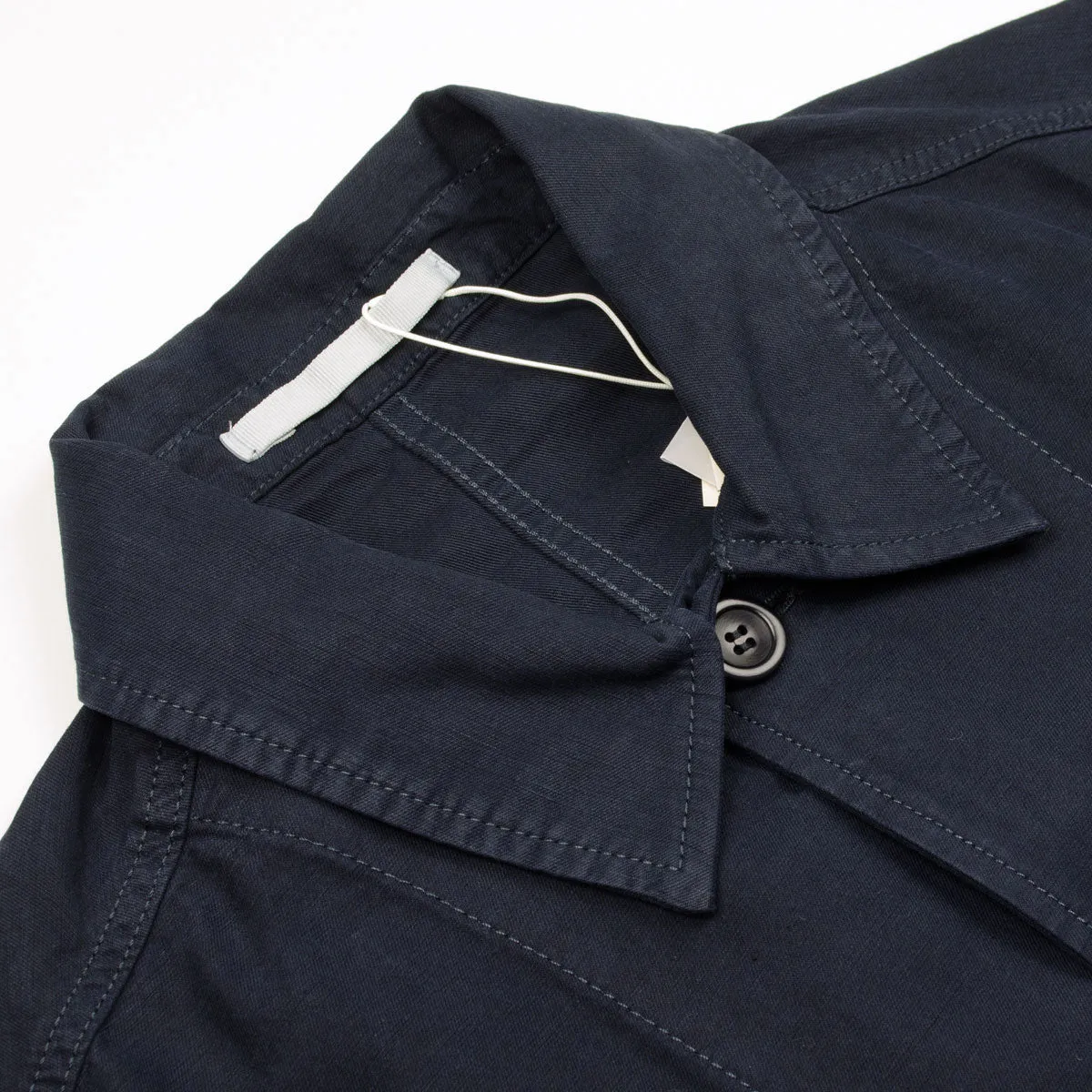 Norse Projects - Tyge Cotton Linen Overshirt - Dark Navy