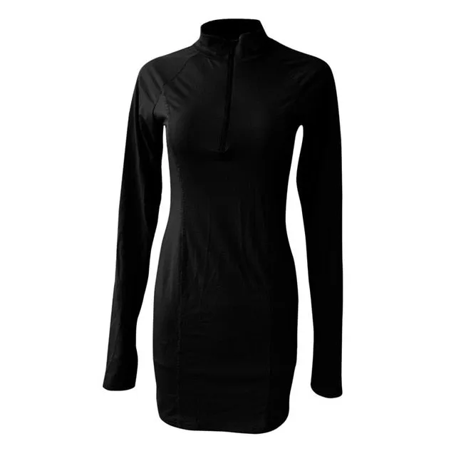 Plus Size Bodycon Mini Dress