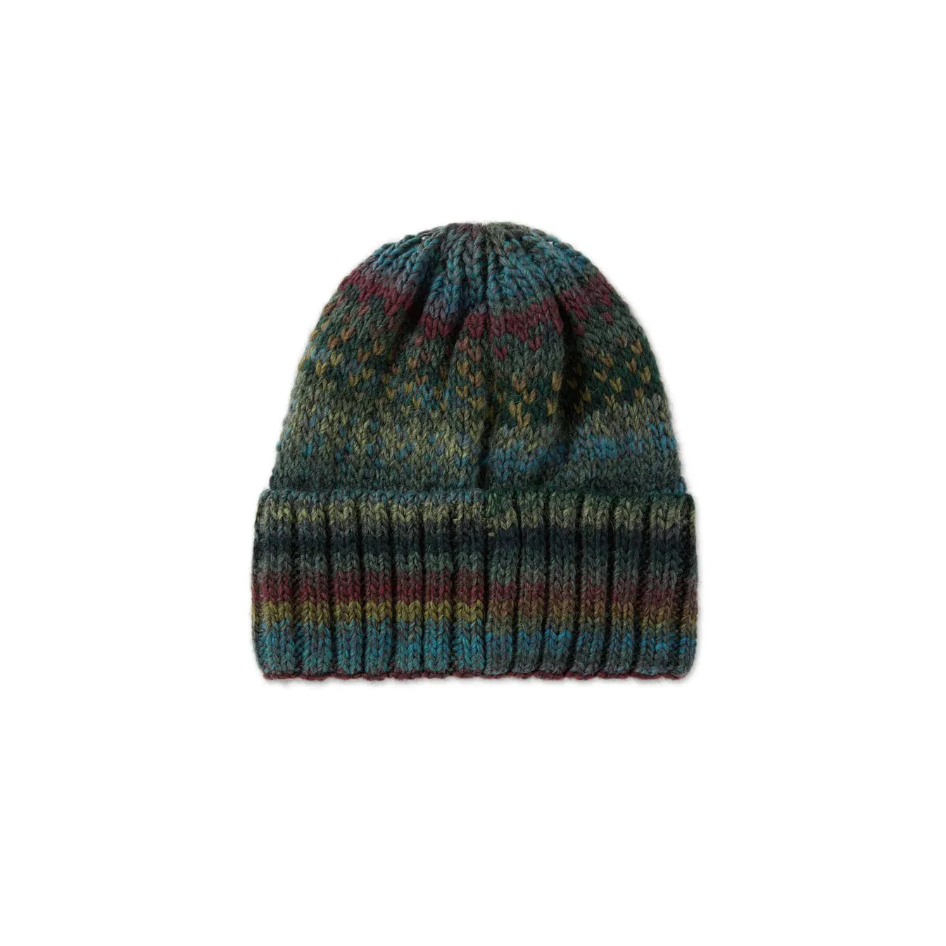 Polar - Multi Beanie - Blue/Wine/Green