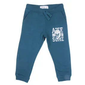 REDTAG Boy's Green Active Pants