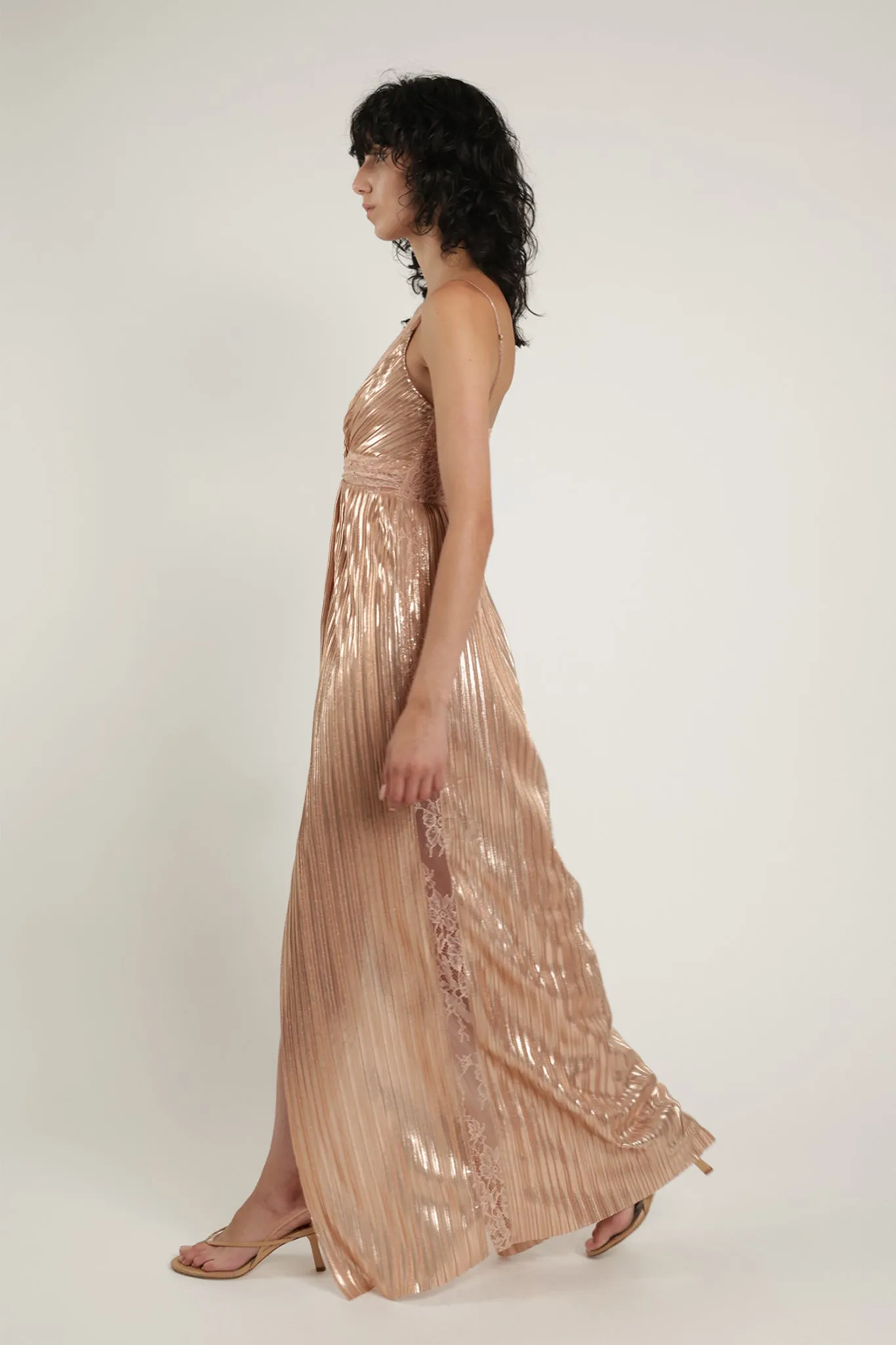 SABINA MUSAYEV Flynn Dress - Rose Gold