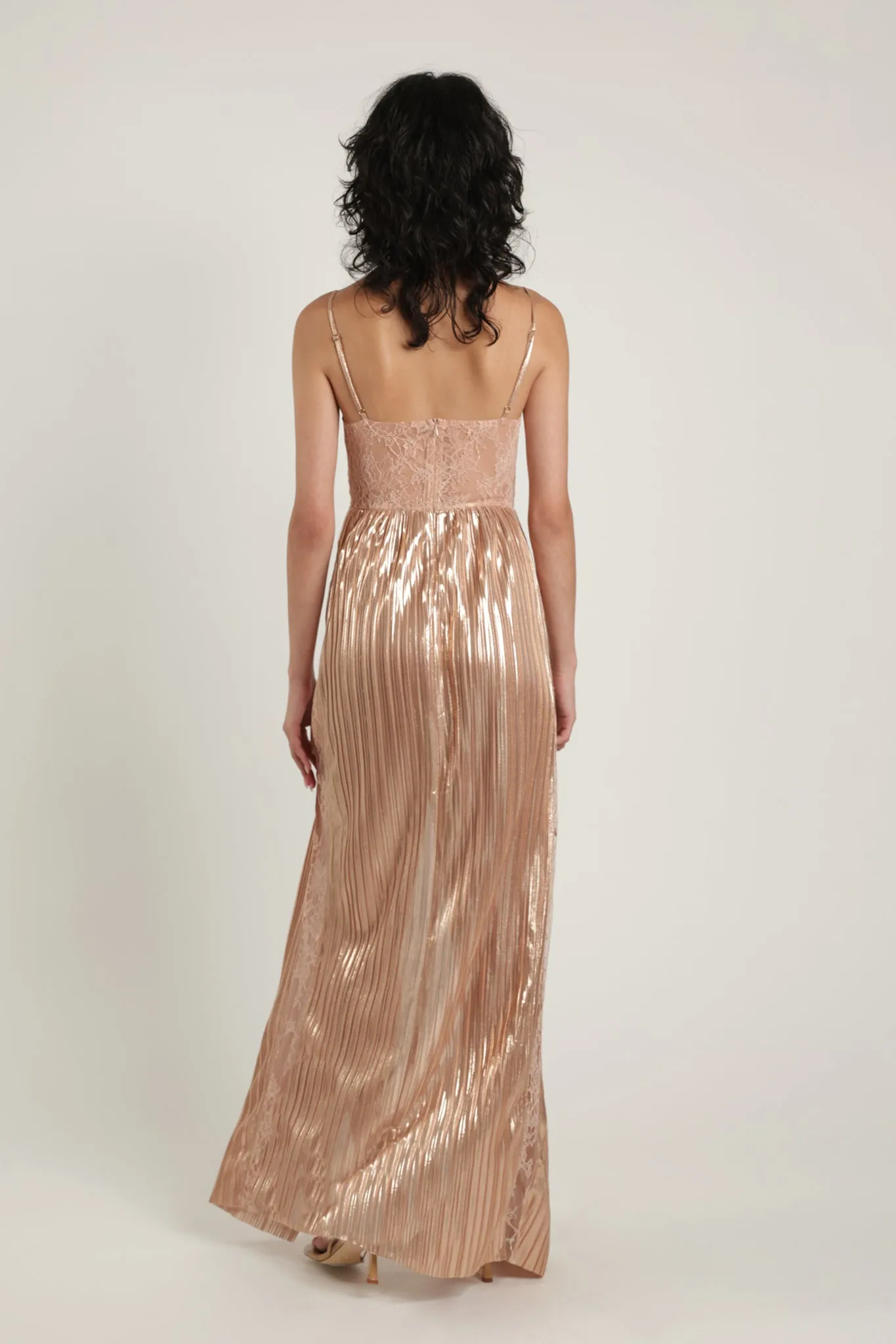 SABINA MUSAYEV Flynn Dress - Rose Gold