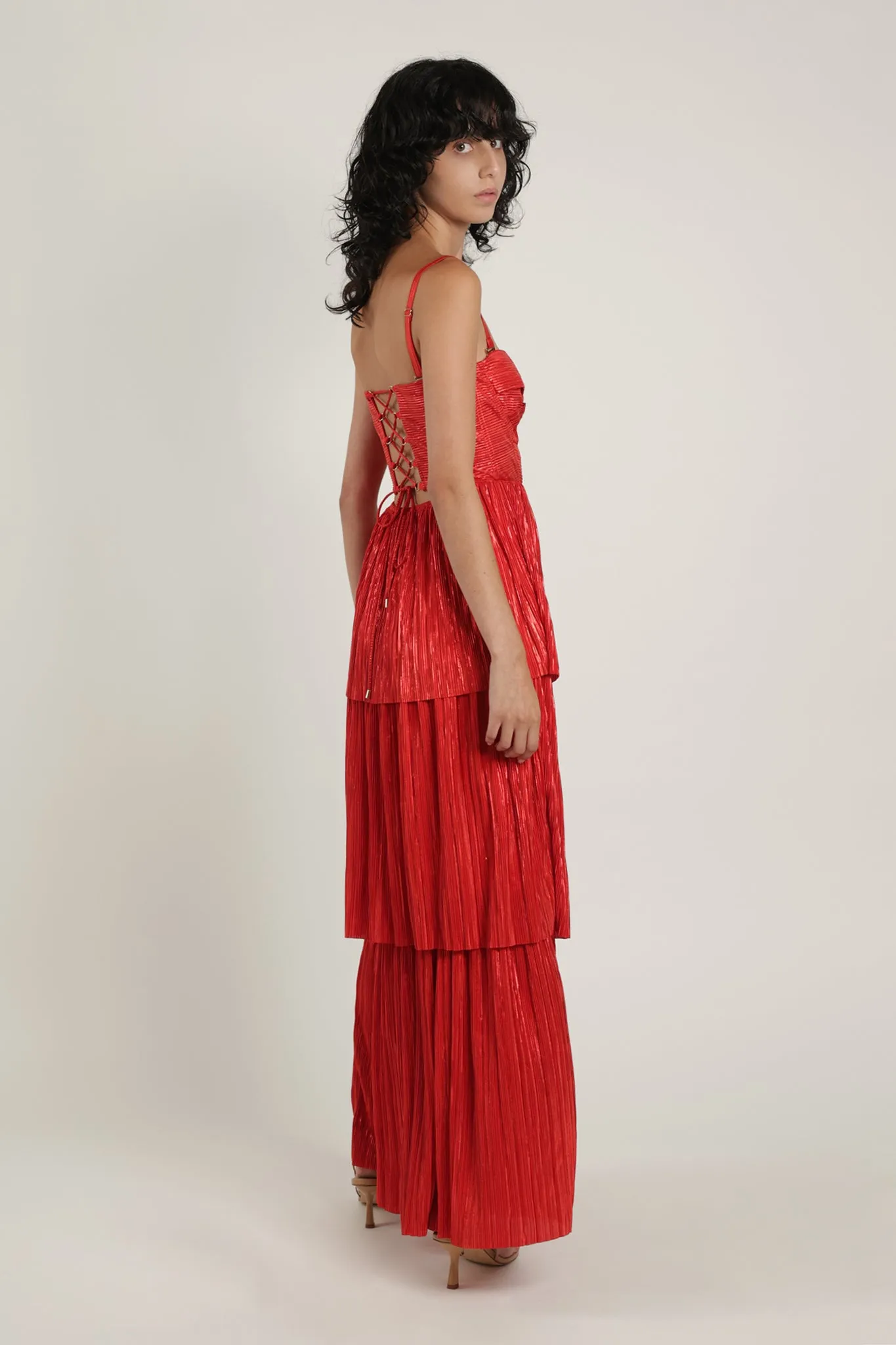 SABINA MUSAYEV Kyra Dress - Radiant Red