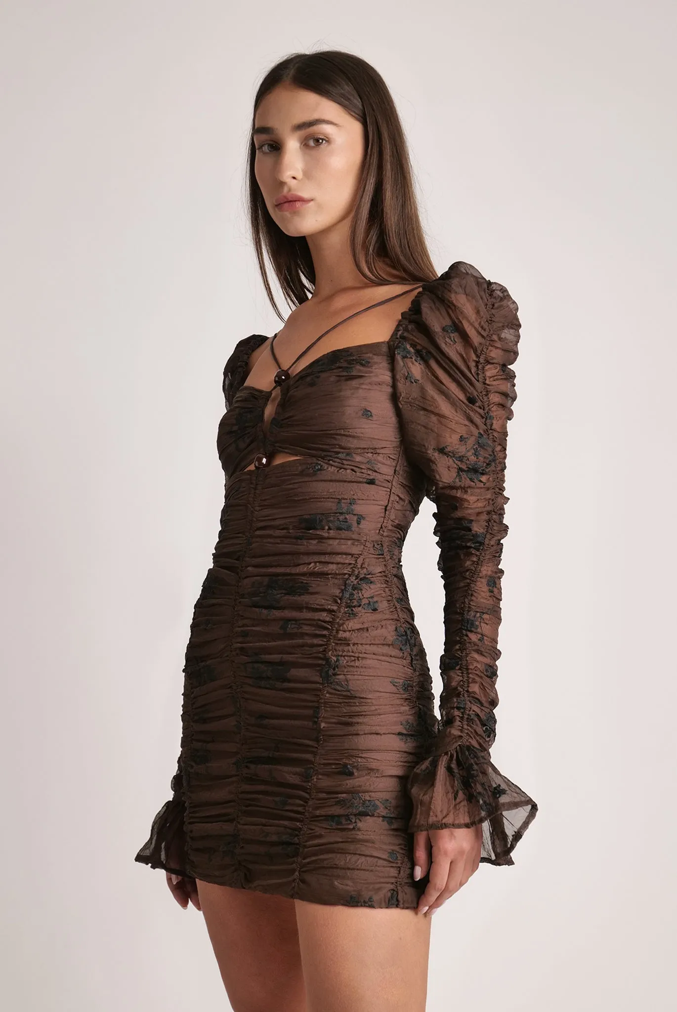 SABINA MUSAYEV Lirita Dress - Dark Brown