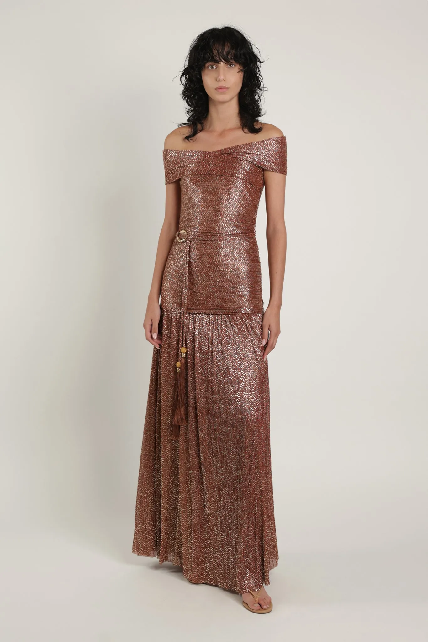 SABINA MUSAYEV Nolan Dress - Rust