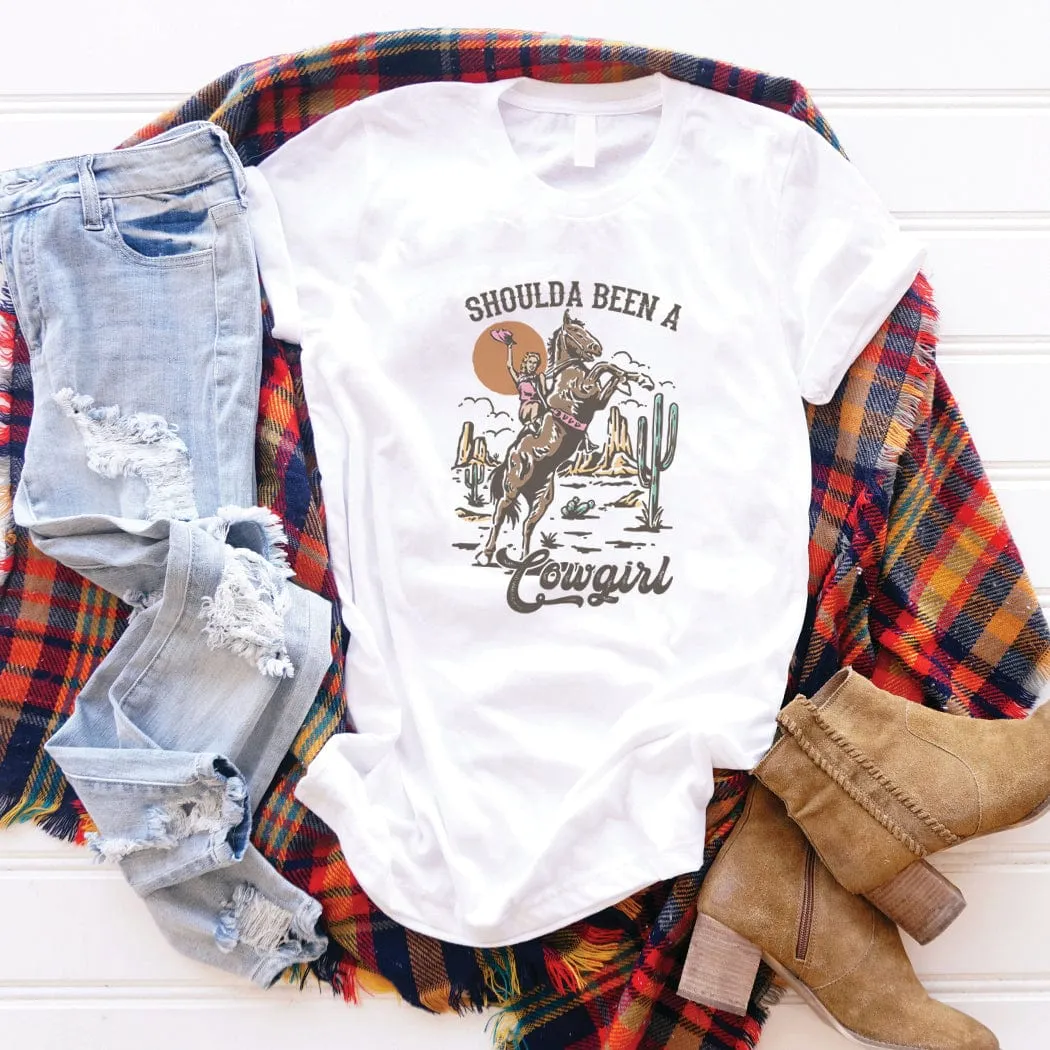 Shoulda Been Western Graphic T-Shirt - WE213