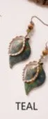 Simply Noelle Leaf Cluster Earrings