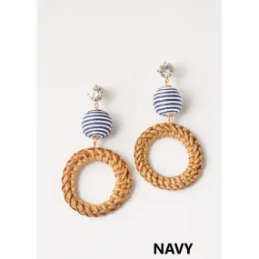 Simply Noelle Nautical Circle Earrings