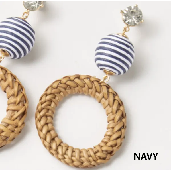 Simply Noelle Nautical Circle Earrings