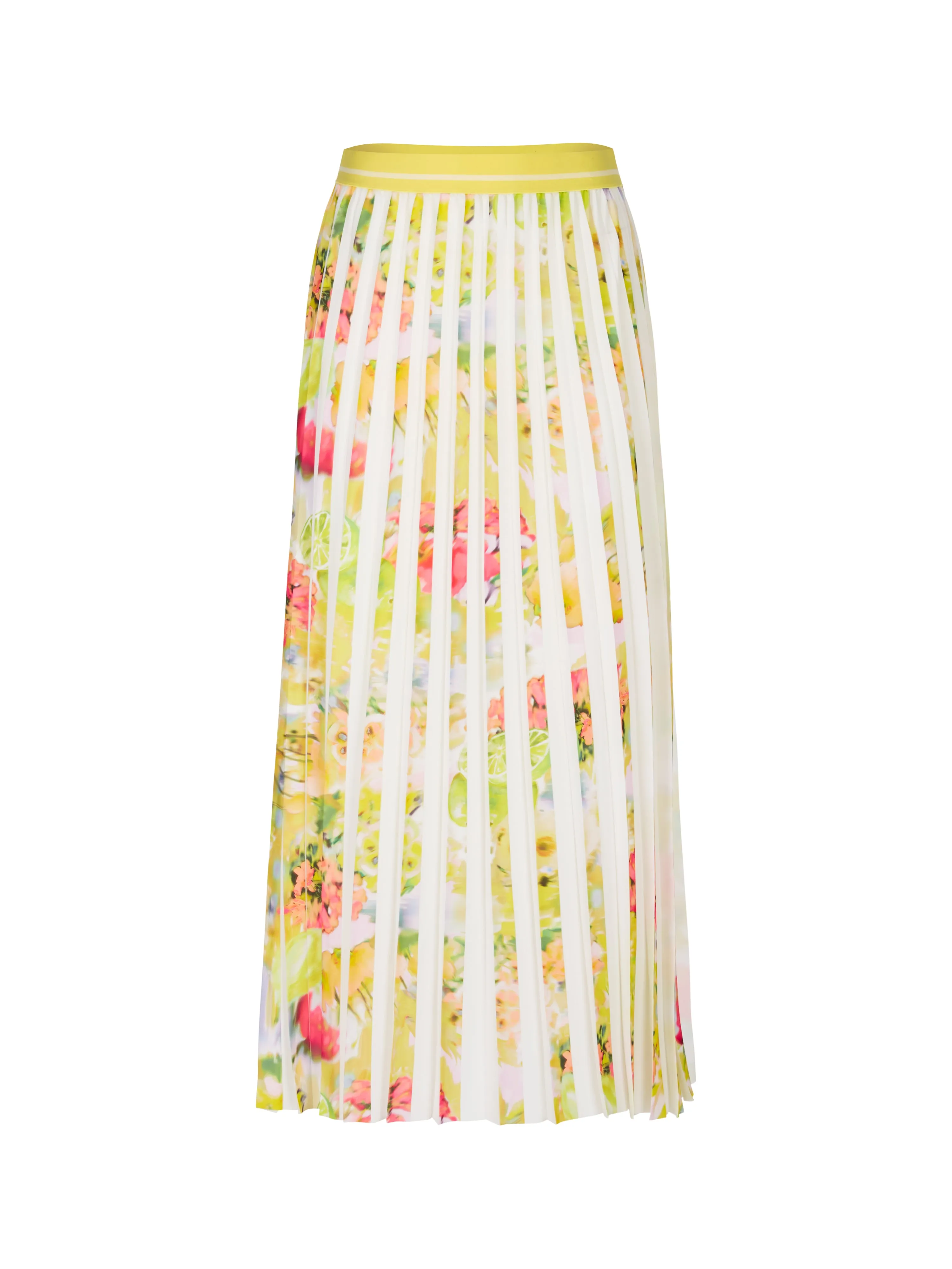 Skirt - White/Floral