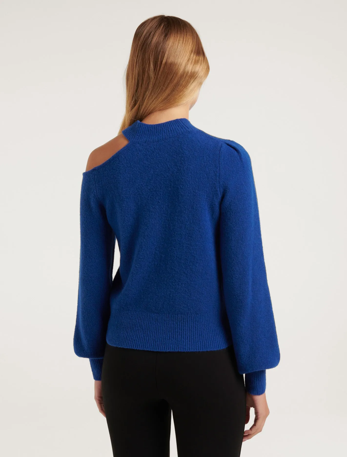 Stella Brushed Cut Out Knit Jumper