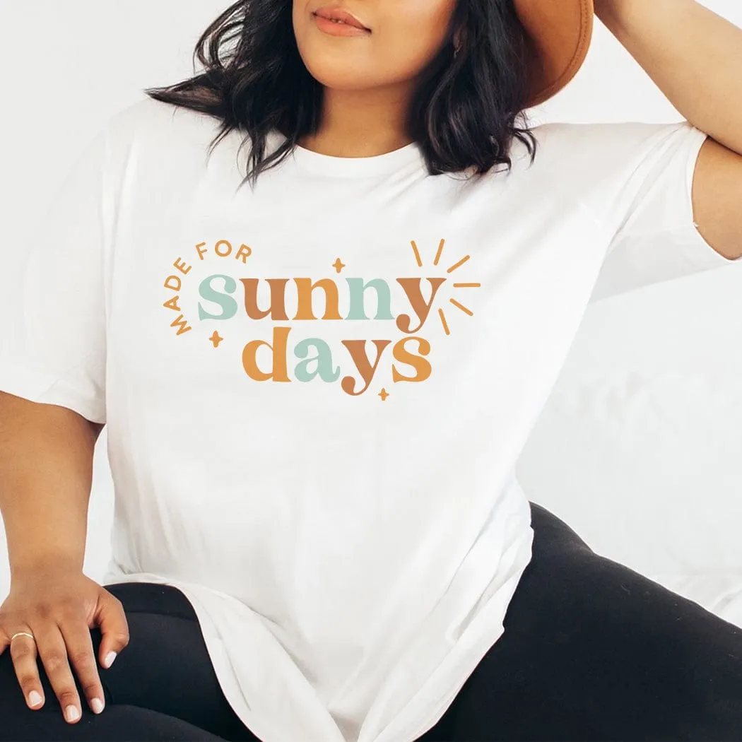 Sunny Days Summer Graphic T-Shirt - SU313