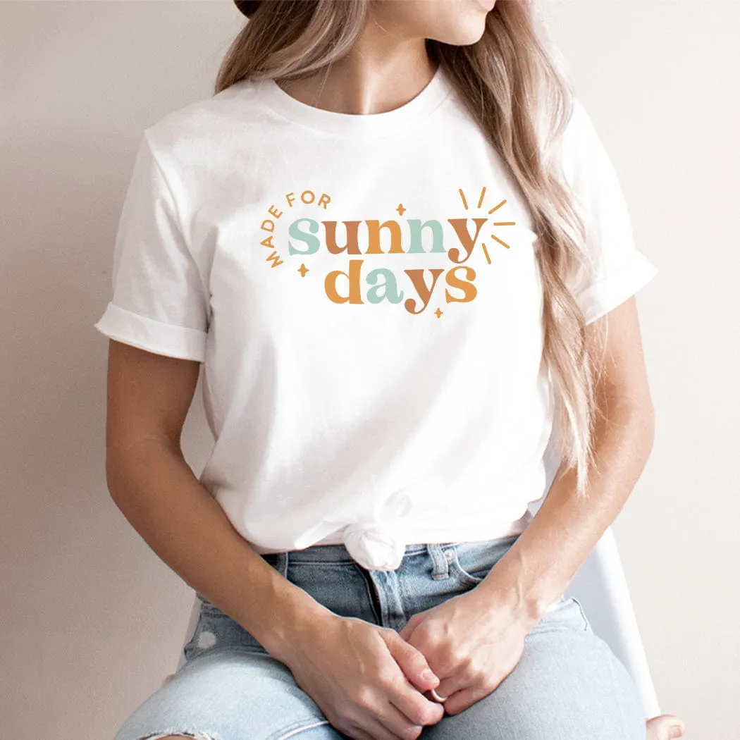 Sunny Days Summer Graphic T-Shirt - SU313