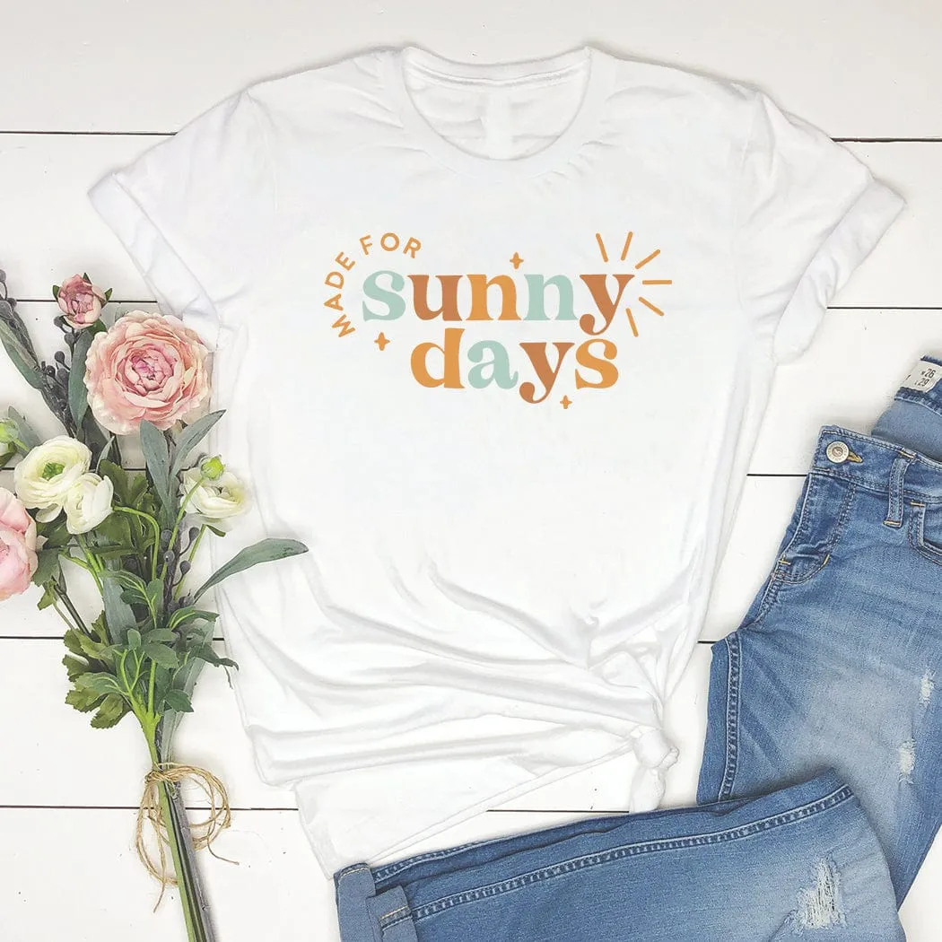 Sunny Days Summer Graphic T-Shirt - SU313