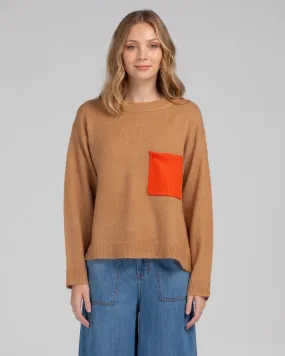 Taurus Jumper - Tan/Orange