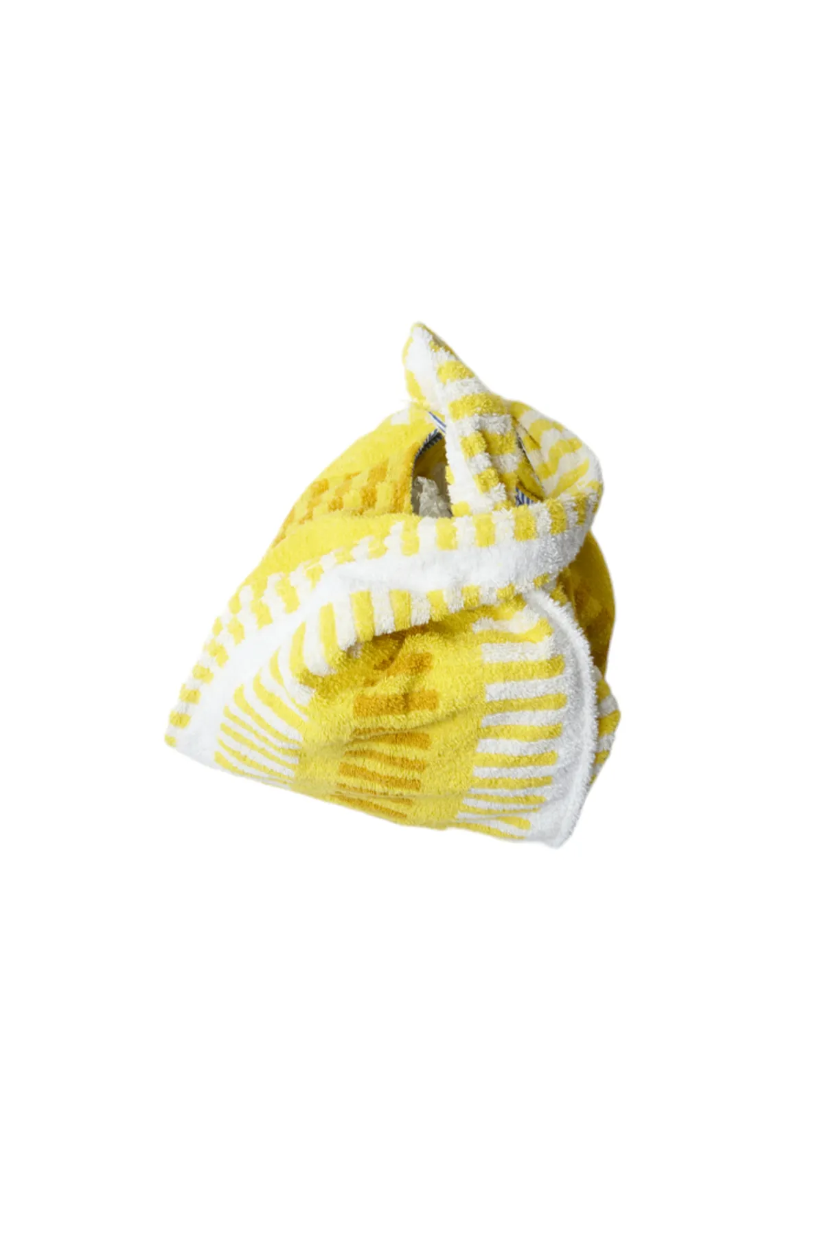 TOTO | terry tote yellow grid