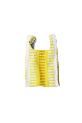 TOTO | terry tote yellow grid