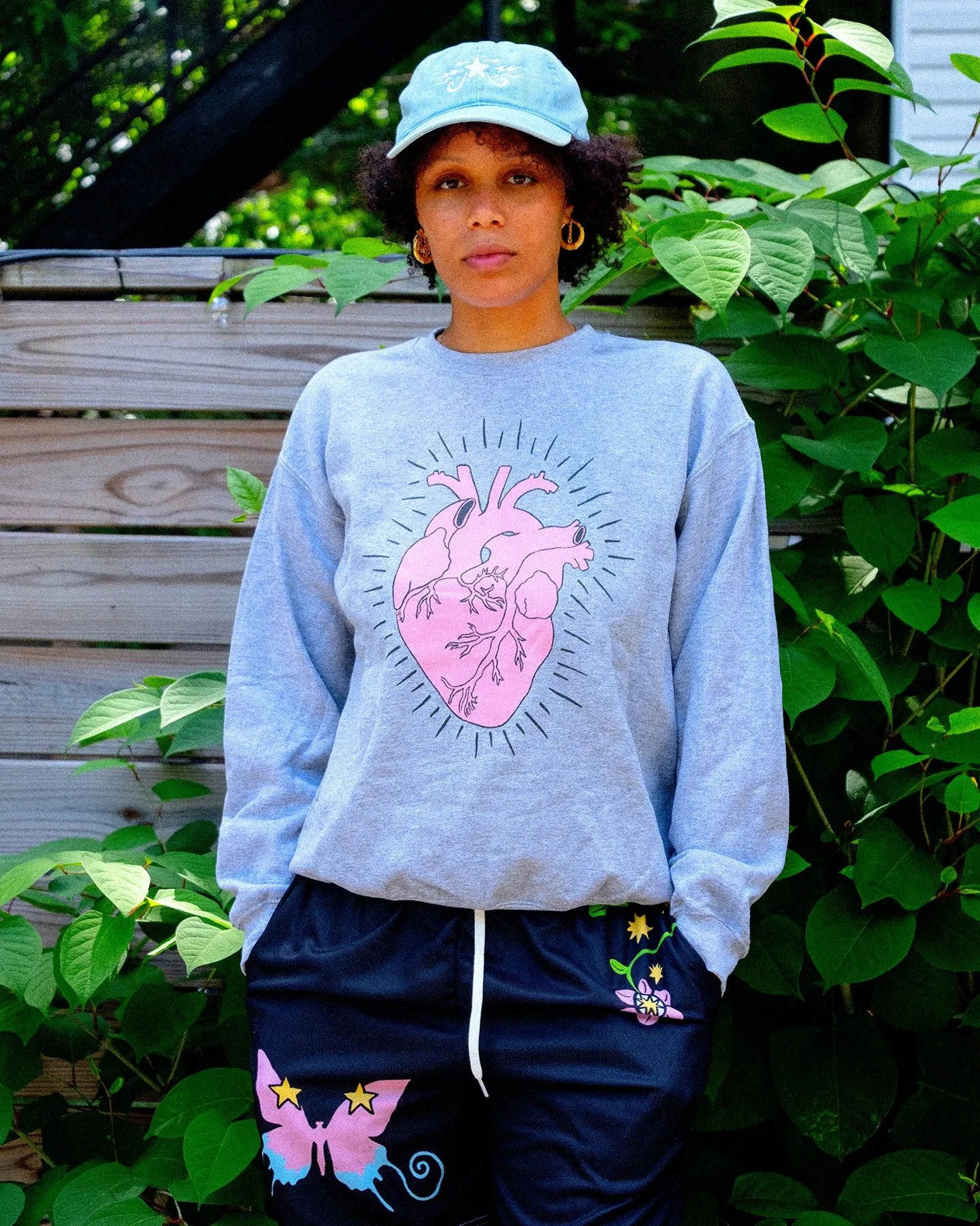 UB x SOFTPRINTS Heartbreaker Crewneck Sweatshirt