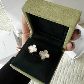 Van Cleef And Arpels Vintage Alhambra Earrings