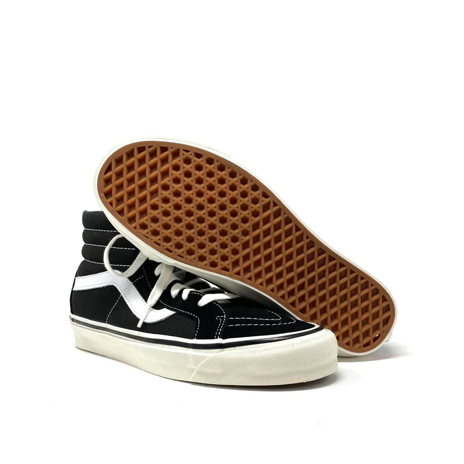 Vans Anaheim Factory Sk8-Hi 38 DX Black/ White FINAL SALE