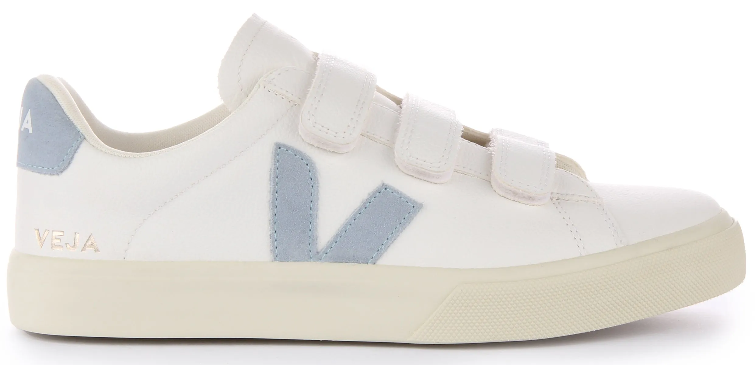 Veja Recife Chromfree In White Blue For Women